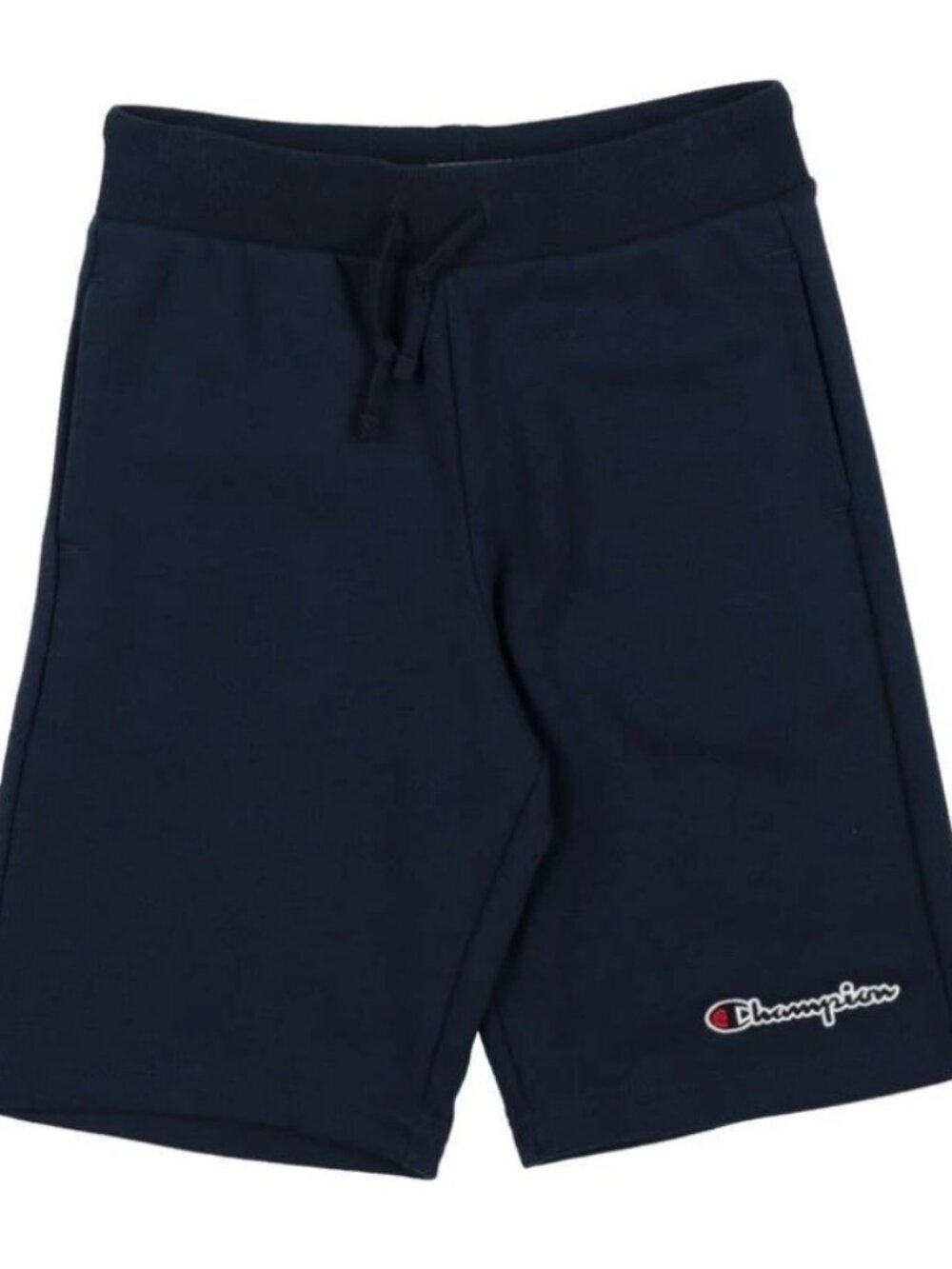 Champion Mens Navy Blue Sweat Shorts Size M Drawstring Waist & Pockets